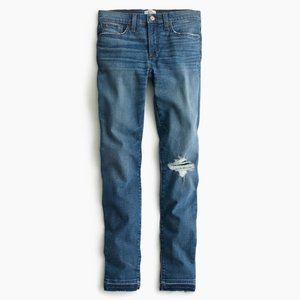 J. Crew 8" Toothpick Jean NWT Newcastle Wash